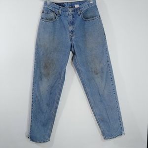 Mens Levis 560 Loose Fit Tapered Leg Blue Jeans